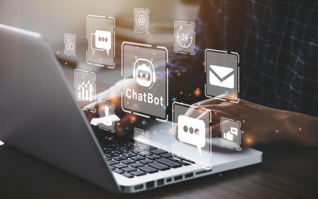 AI agent working autonomously on digital interface